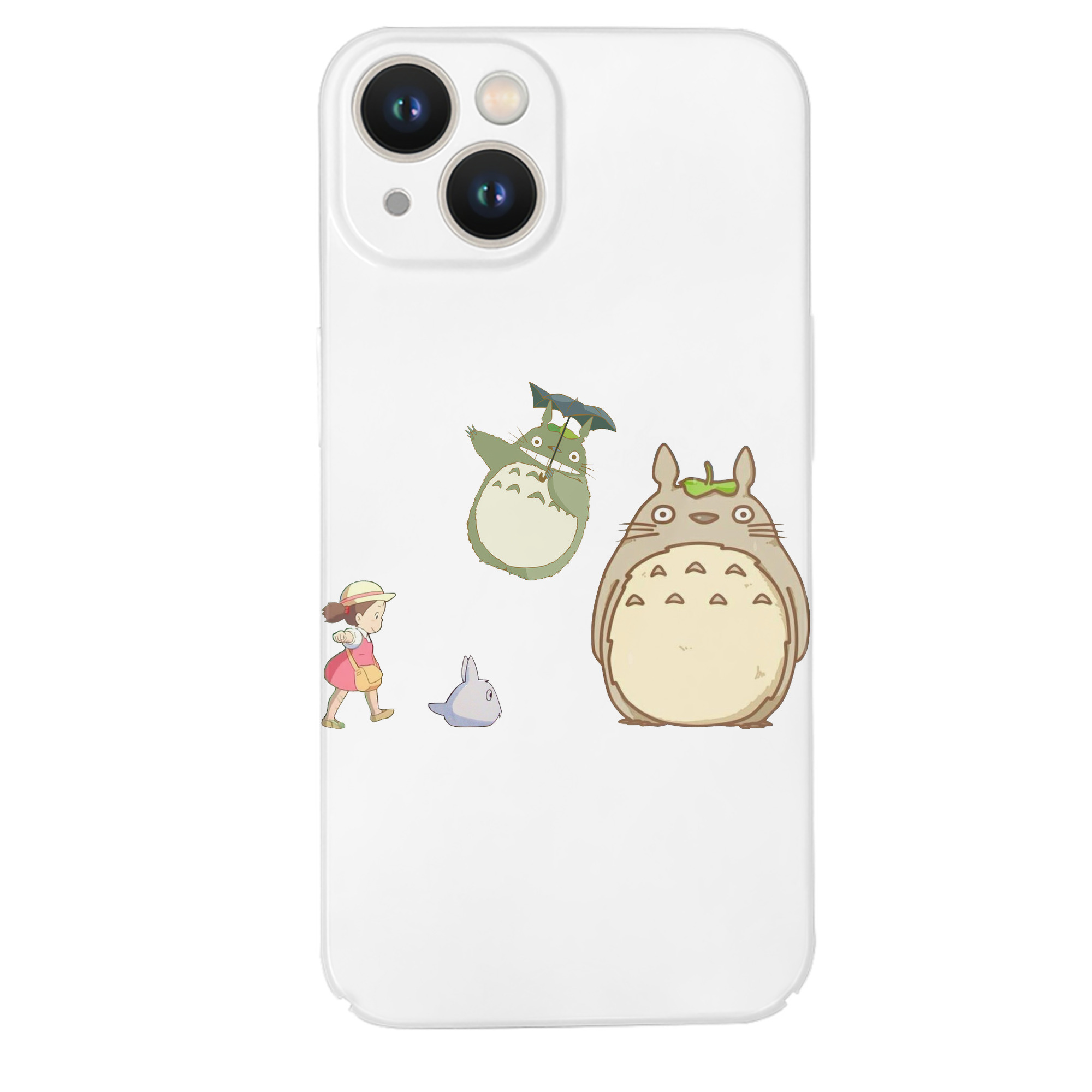 （画像用） となりのトトロ 草壁メイ 草壁サツキ My Neighbor Totoro Satsuki Kusakabe Mei Kusakabe 【iPhone 14シリーズ対応】ハードケース